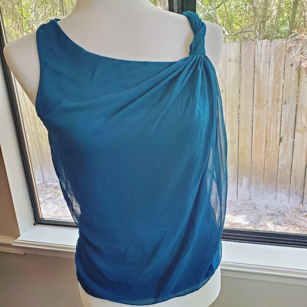 EXPRESS teal tank top - size XS